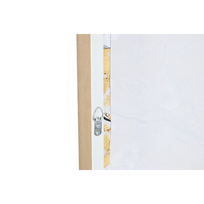 Toile Home ESPRIT Marron Gris Doré Arbre Moderne (2 Unités)