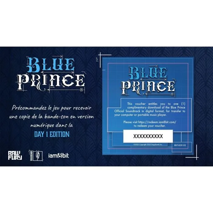 Just For Games Blue Prince - Jeu vidéo PS5 (PlayStation 5) - Aventure, exploration et puzzles en vue à la première personne, mystère du manoir Mont Holly