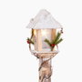 BigBuy Home Lampadaire LED en Bois 16 x 16 x 85 cm