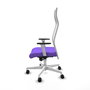Piqueras y Crespo Chaise de Bureau Albacete Lila et Blanc