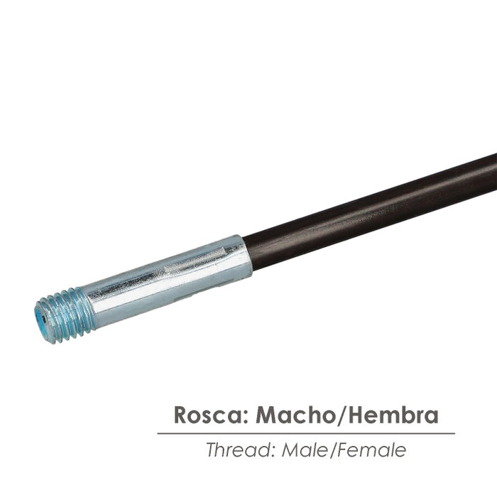 WOLFPACK LINEA PROFESIONAL Mât Flexible de Débroussaillage M12 1,4 m WOLFPACK LINEA PROFESIONAL Mât Flexible de Débroussaillage M12 1,4 m