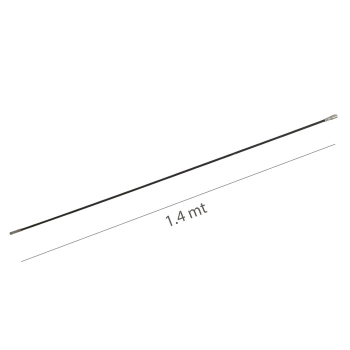 WOLFPACK LINEA PROFESIONAL Mât Flexible de Débroussaillage M12 1,4 m WOLFPACK LINEA PROFESIONAL Mât Flexible de Débroussaillage M12 1,4 m