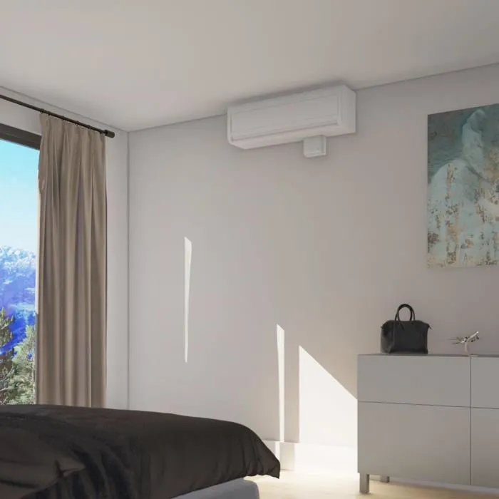 SFA Sanicondens Clim Deco - Pompe de relevage de condensats pour climatisation, 23 dBA, silencieuse, kit de fixation murale inclus