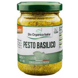BIO ORGANICA ITALIA Pesto au Basilic Demeter Vegan
