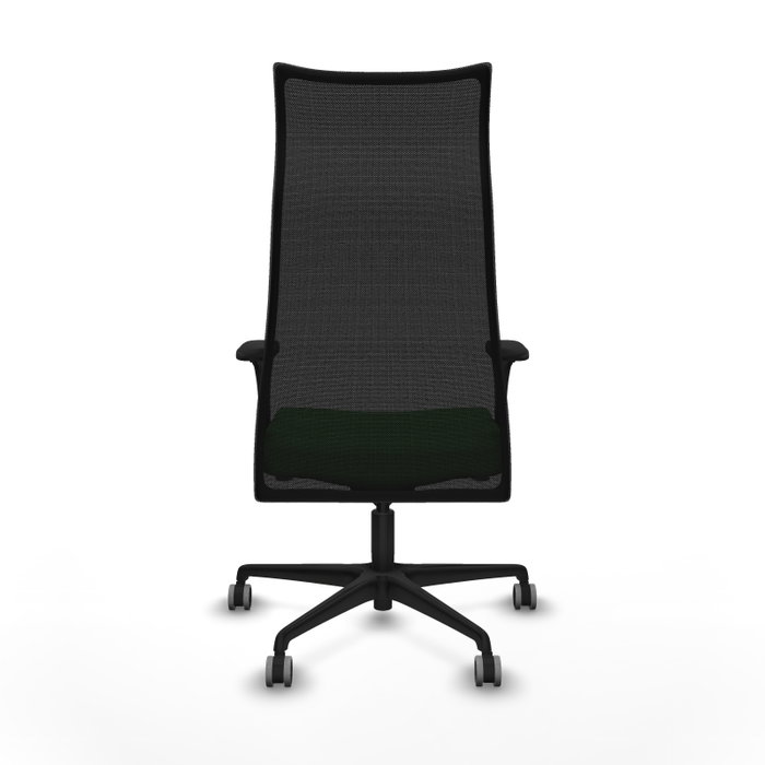 Piqueras y Crespo Chaise de Bureau Albacete Vert et Noir
