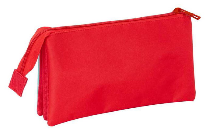 Safta - Porte-tout triple Mickey Mouse 22x12x3cm, pour enfant dès 3 ans Safta - Porte-tout triple Mickey Mouse 22x12x3cm, pour enfant dès 3 ans