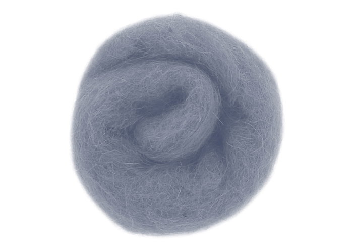 Felthu Feutre de laine gris clair 100gr. Aprox.