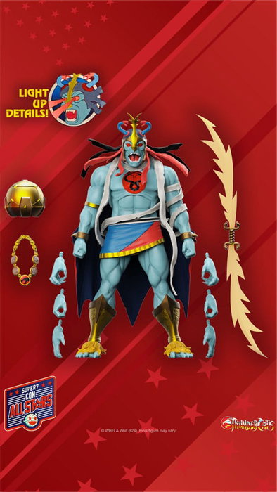 Thundercats figurine Ultimates Mumm-Ra (LED Eyes) 18 cm