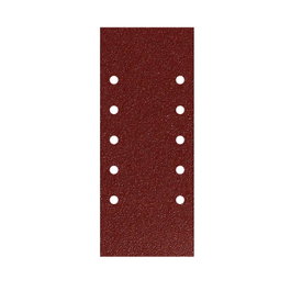 WOLFPACK LINEA PROFESIONAL Papier abrasif LO250 grain 80 avec trous, 115x280 mm (10 pièces)