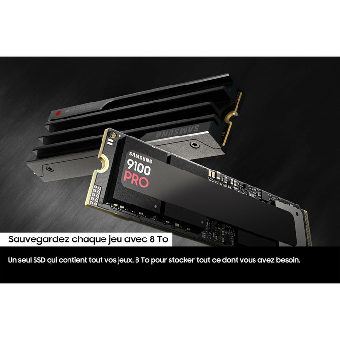 Samsung 9100 PRO SSD interne NVMe M.2 PCIe 5.0 x4 4 TB