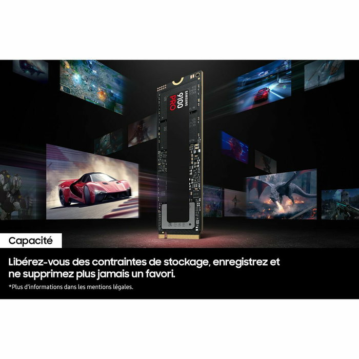 Samsung 9100 PRO SSD interne NVMe M.2 PCIe 5.0 x4 4 TB