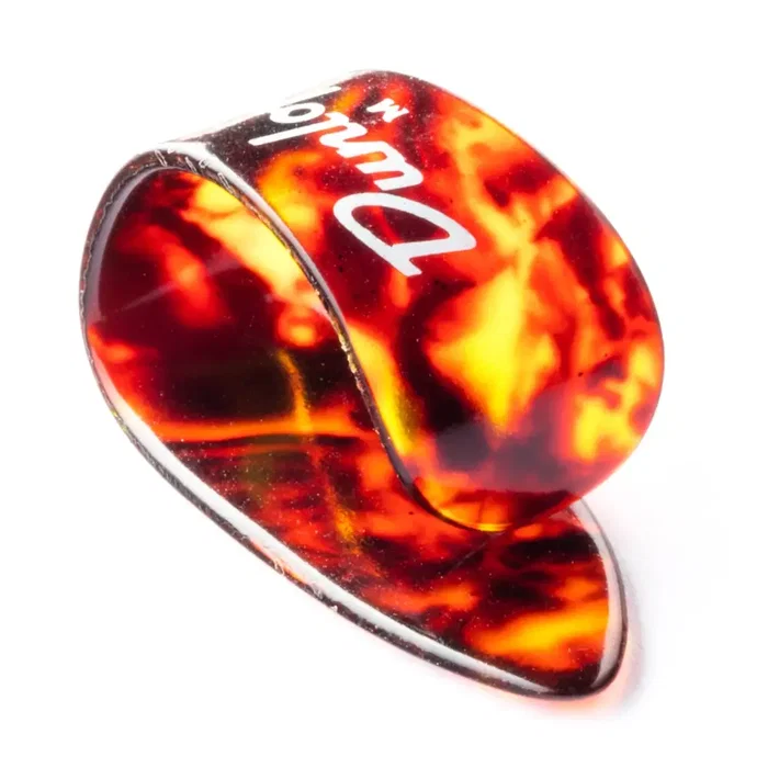 Dunlop Shell Medium Médiators de pouce, pack de 4 Dunlop Shell Medium Médiators de pouce, pack de 4