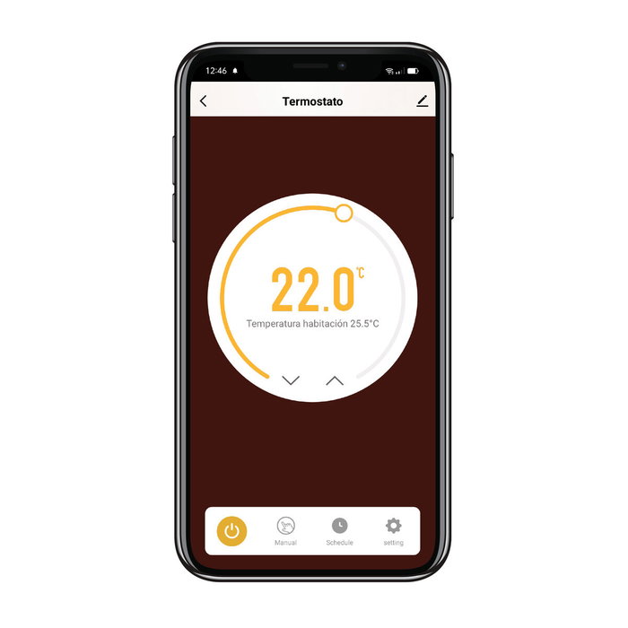 Thermostat Muvit iO Blanc