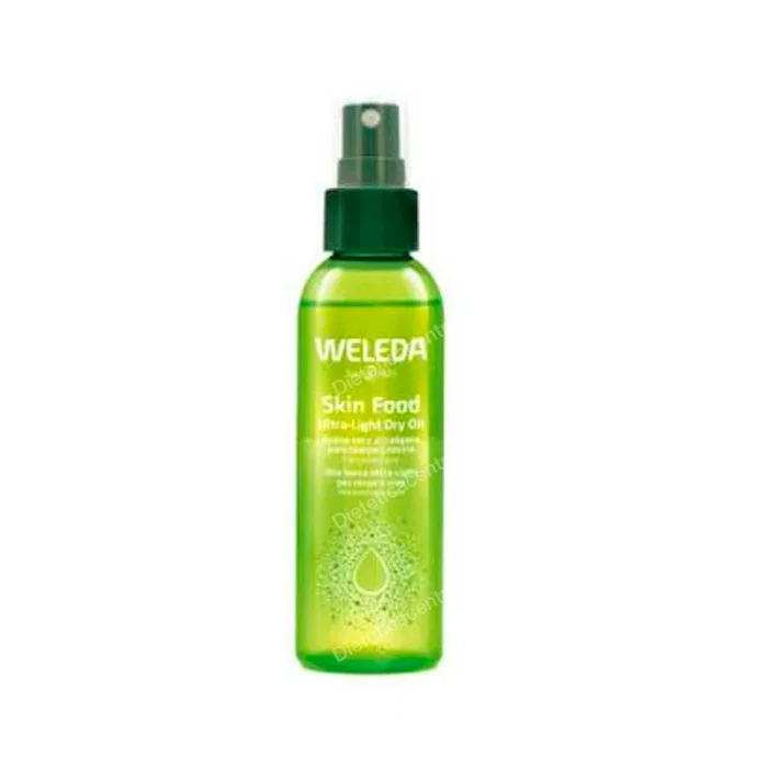 Weleda Skin Food Aceite Seco Ultraligero 100 Ml - Huile sèche ultralégère nourrissante et illuminatrice en spray pour le visage et le corps Weleda Skin Food Aceite Seco Ultraligero 100 Ml - Huile sèche ultralégère nourrissante et illuminatrice en spray pour le visage et le corps