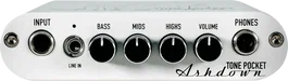 ASHDOWN Tone Pocket - Préamplificateur pour Casque et Interface Audio - Blanc