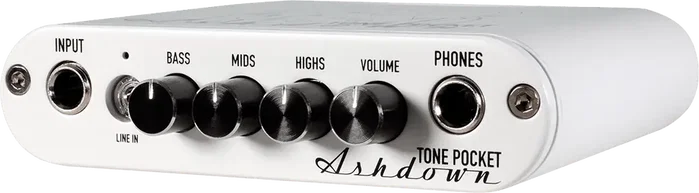 ASHDOWN Tone Pocket - Préamplificateur pour Casque et Interface Audio - Blanc
