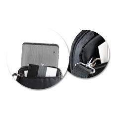 Phoenix London Bandoulière Nylon pour Tablette jusqu'à 10 Pouces Noire Phoenix London Bandoulière Nylon pour Tablette jusqu'à 10 Pouces Noire