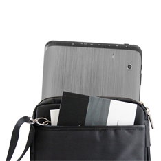 Phoenix London Bandoulière Nylon pour Tablette jusqu'à 10 Pouces Noire Phoenix London Bandoulière Nylon pour Tablette jusqu'à 10 Pouces Noire
