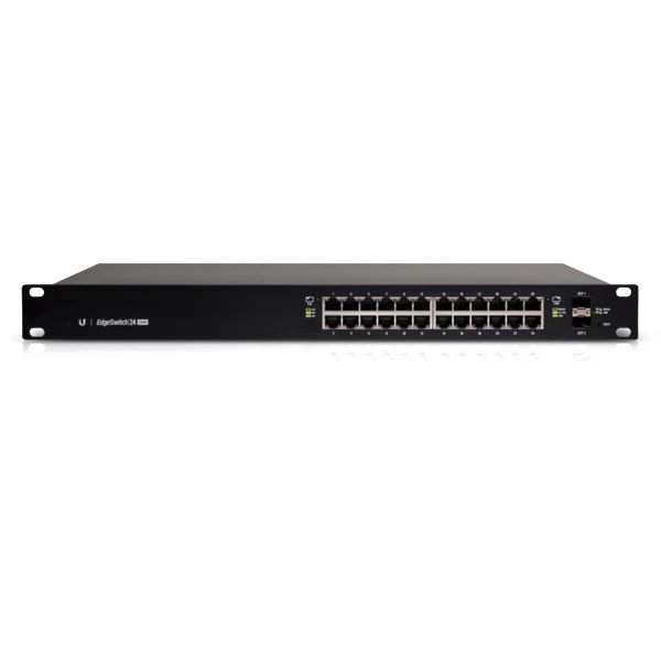 Ubiquiti Commutateur PoE+ Géré Gigabit avec SFP, 26 Gbps, 24 Ports RJ45 Gigabit, 2 Ports SFP, 250W