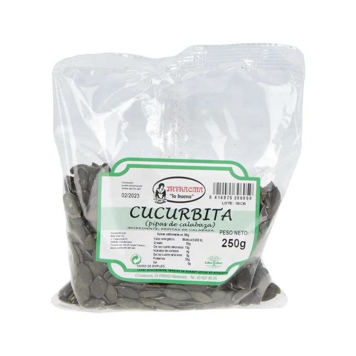 INTRACMA Graines de courge Cucurbita 250g INTRACMA Graines de courge Cucurbita 250g