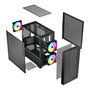 Boîtier ATX semi-tour Logic AM-DART-PRO-ARGB-10 Noir