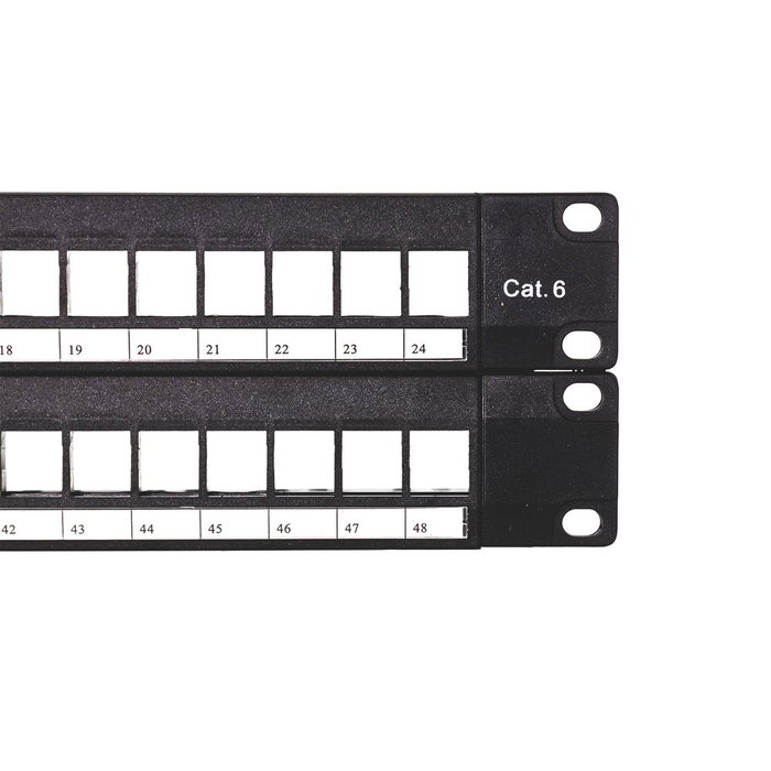 Phoenix technologies Patch Panel PHTN30148 48 ports RJ45 CAT.6 UTP 1U
