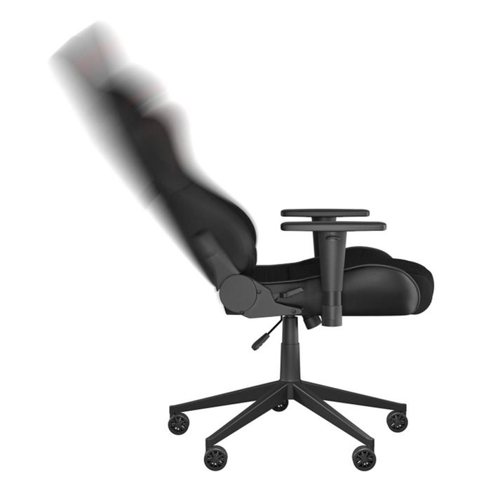 Genesis Siège Gaming Nitro 440 G2 Noir et Gris Tissu et Similicuir avec Accoudoirs Réglables