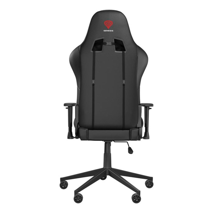 Genesis Siège Gaming Nitro 440 G2 Noir et Gris Tissu et Similicuir avec Accoudoirs Réglables