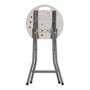 EDM Product Tabouret Pliant EDM 73798 Blanc 33 x 30 x 45 cm