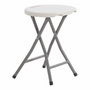 EDM Product Tabouret Pliant EDM 73798 Blanc 33 x 30 x 45 cm