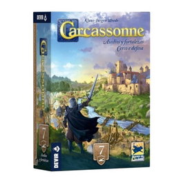Devir Jeu de société Carcassonne Asedios Y Fortalezas Extension 7, 2-6 joueurs, 45 min, dès 7 ans