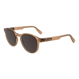 Lacoste L6055S-N-204 Lunettes de soleil homme rouge et marron