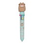 ERIK - Stylo 3D à 10 couleurs Foodie Collection avec personnage Pusheen en topper PVC - Stylo à bille