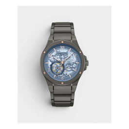 Kenneth Cole KCWGY0063301 - Montre Automatique Homme - Gris/Bleu