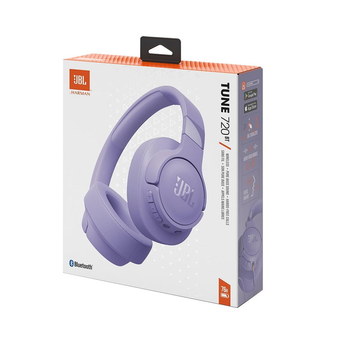Casque JBL JBLT720BTPUR Violet Pourpre