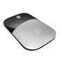 HP Souris Sans Fil Z3700 Wireless Noire et Argentée - Connexion 2,4 GHz, Design Compact et Portable, Autonomie 16 Mois, Compatible Windows