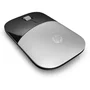 HP Souris sans fil Z3700 avec connexion 2,4 GHz, 1200 DPI, conception ergonomique pour confort du poignet, couleur argentée