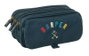 Safta Portatodo Triple Big Harper & Neyer - Porte-tout triple pour enfants - Dimensions 21.5 x 10 x 8 cm