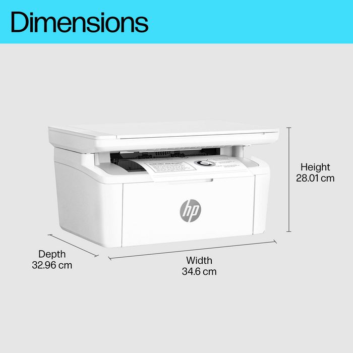 HP LaserJet MFP M140w - Imprimante multifonction laser noir et blanc compacte avec impression, copie, numérisation, jusqu'à 20 ppm et application HP Smart