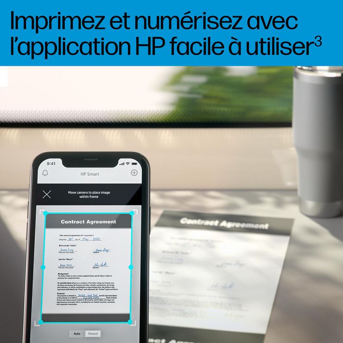 HP LaserJet MFP M140w - Imprimante multifonction laser noir et blanc compacte avec impression, copie, numérisation, jusqu'à 20 ppm et application HP Smart