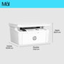 HP LaserJet MFP M140w - Imprimante multifonction laser noir et blanc compacte avec impression, copie, numérisation, jusqu'à 20 ppm et application HP Smart