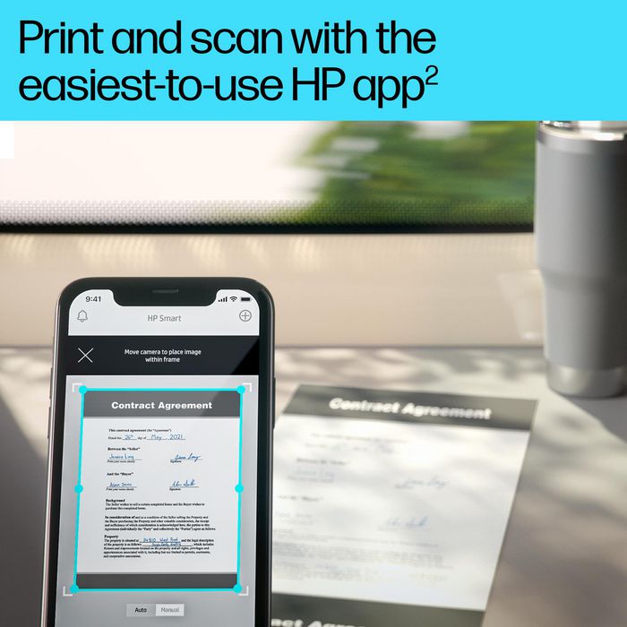 HP LaserJet MFP M140w - Imprimante multifonction laser noir et blanc compacte avec impression, copie, numérisation, jusqu'à 20 ppm et application HP Smart