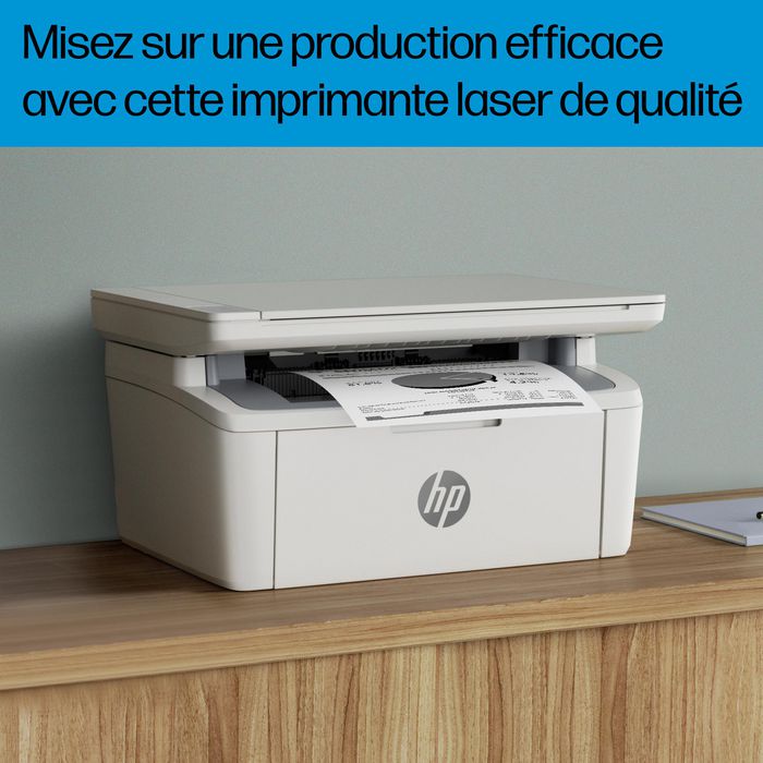 HP LaserJet MFP M140w - Imprimante multifonction laser noir et blanc compacte avec impression, copie, numérisation, jusqu'à 20 ppm et application HP Smart