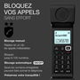 Téléphone Sans Fil Alcatel ATL1428155 Blanc Noir