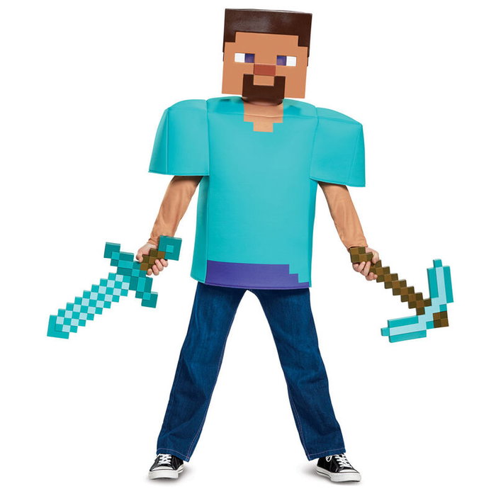 DISGUISE - Épée Minecraft de 50 cm pour accessoire de déguisement, jeu en anglais DISGUISE - Épée Minecraft de 50 cm pour accessoire de déguisement, jeu en anglais