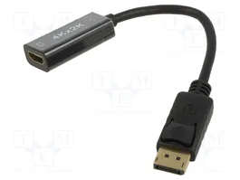 ART Adaptateur DisplayPort mâle vers HDMI femelle 0,15 m noir