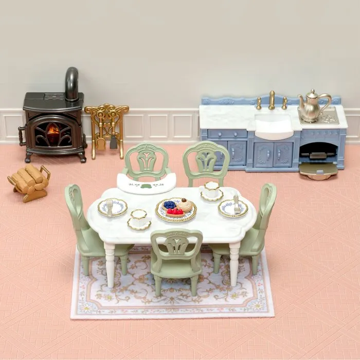 Sylvanian Families Coffret d'ameublement du manoir - Mini univers Sylvanian Families Coffret d'ameublement du manoir - Mini univers