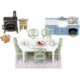 Sylvanian Families Coffret d'ameublement du manoir - Mini univers
