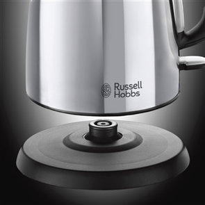 Russell Hobbs 24990-70 Bouilloire électrique compacte Victory 1.1 L avec fonction ébullition rapide et bec verseur anti-gouttes pour thé ou café