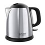 Russell Hobbs 24990-70 Bouilloire électrique compacte Victory 1.1 L avec fonction ébullition rapide et bec verseur anti-gouttes pour thé ou café